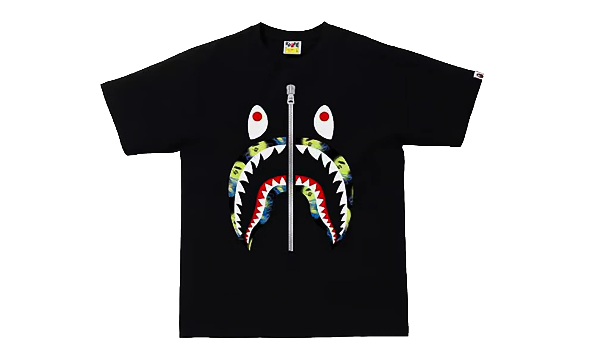Storm Shark Tee "Black / Black" BAPE006 - 1