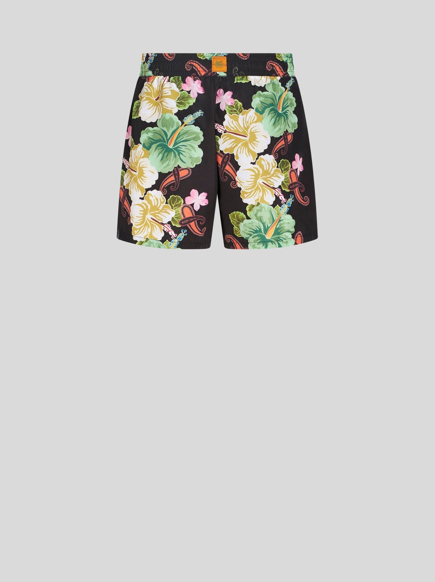 FLORAL PAISLEY SWIMSUIT - 5