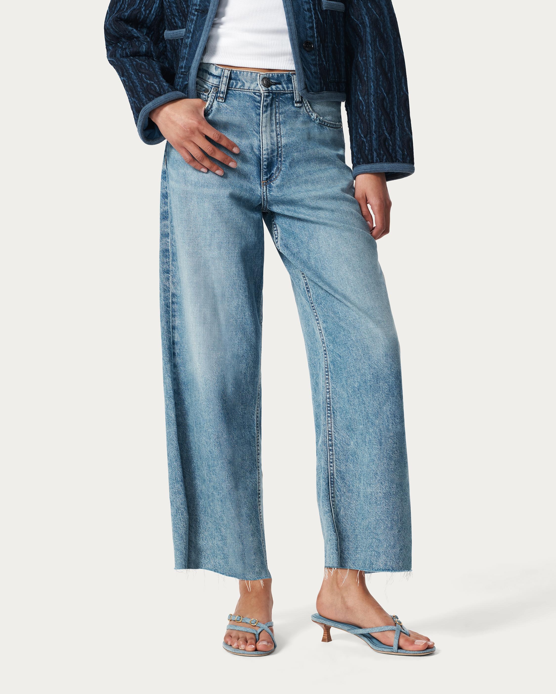 Sammie Kitten Heels
Light-Wash Denim - 2