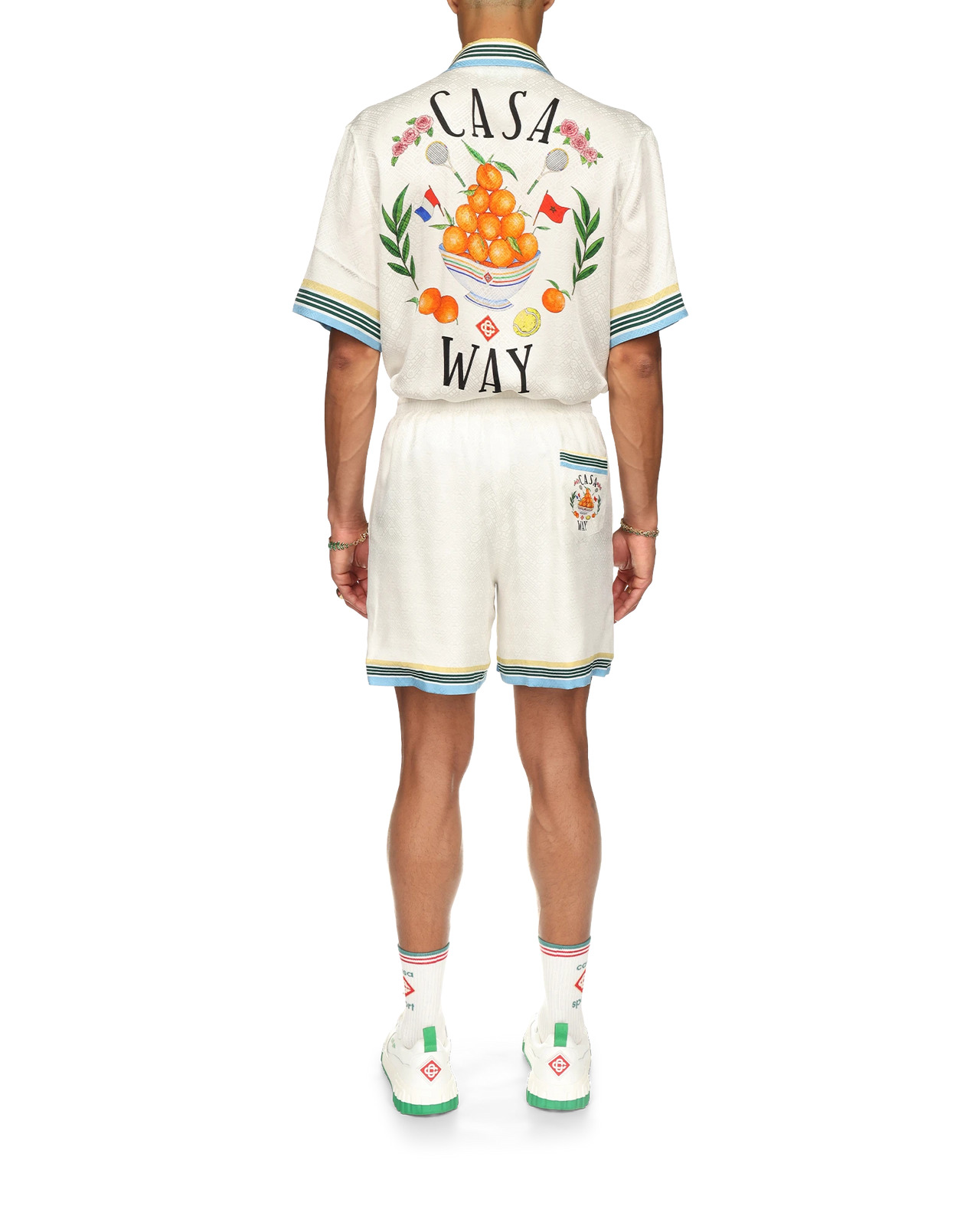 Casa Way Silk Shorts | Casablanca Paris - 2