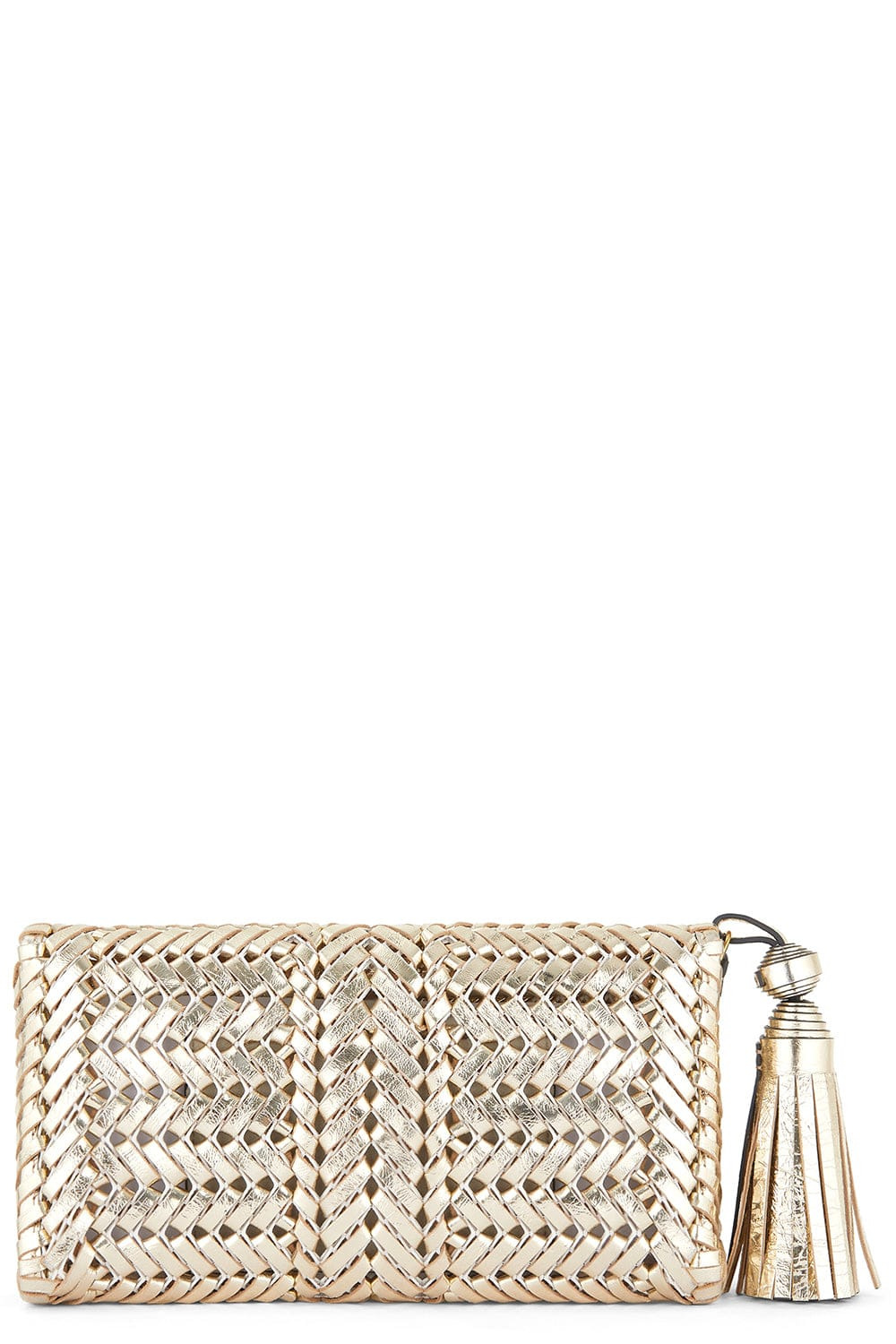 Neeson Tassel Clutch - Platino - 6