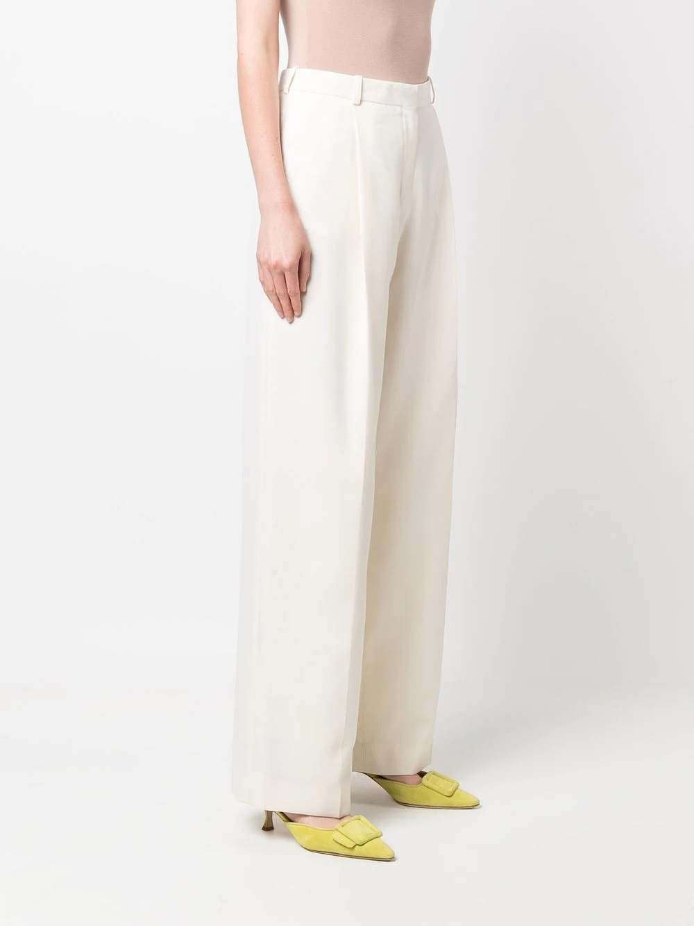 flared wide-leg trousers - 3