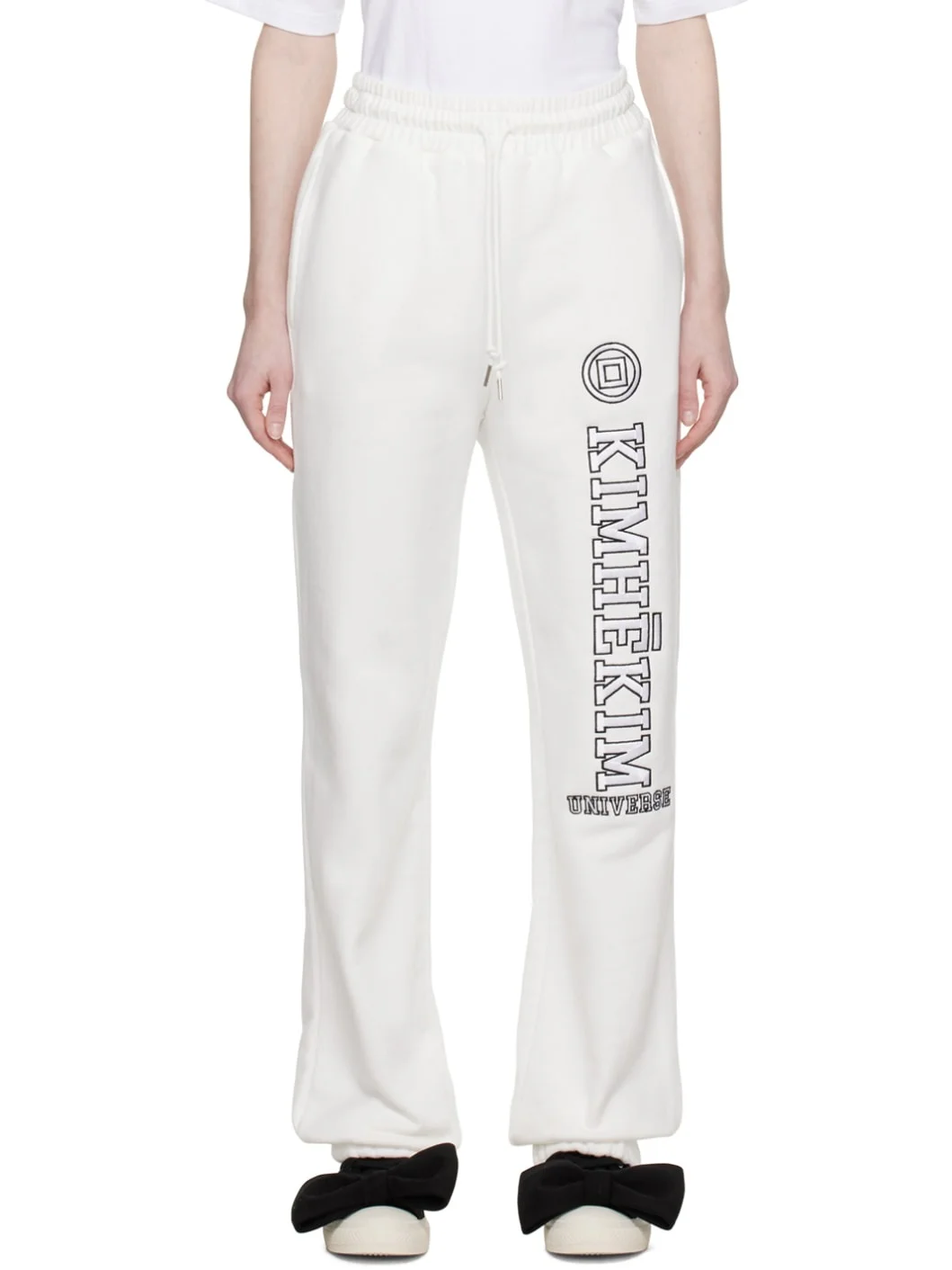 White Universe Lounge Pants - 1