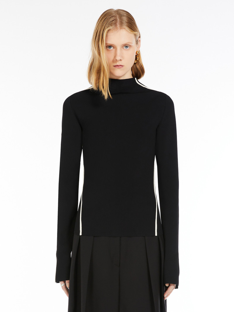 ADDA Fitted jumper with contrasting trims 3