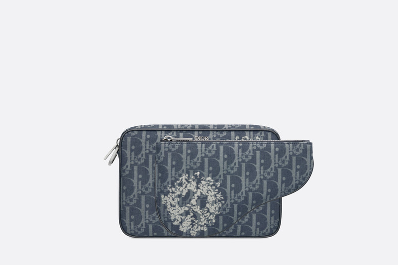 DIOR TEARS Saddle Triple Pouch 7