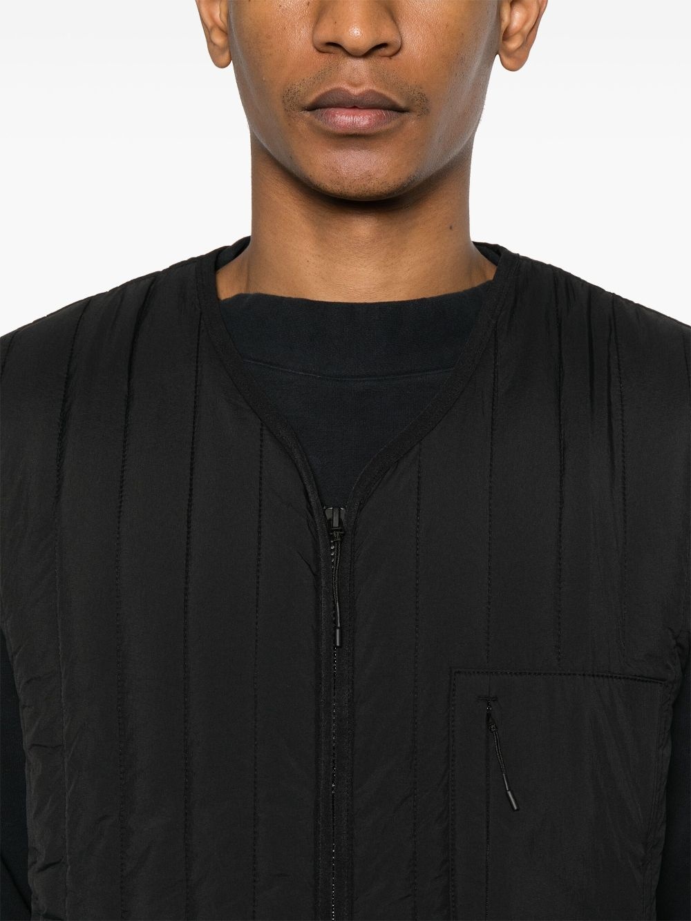 quilted gilet - 5