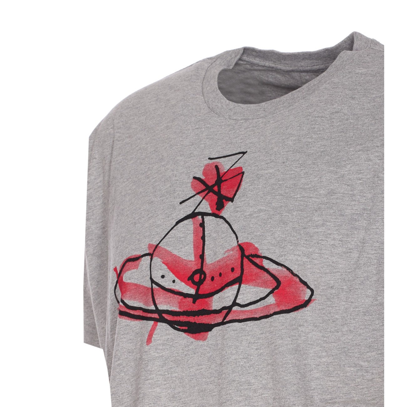 Vivienne Westwood Men Drawn Orb Logo Classic T-Shirt - 2