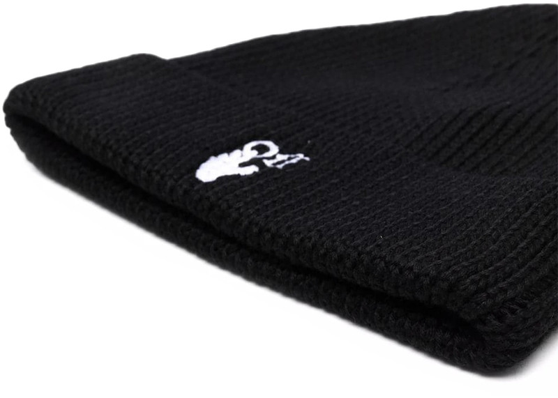 Off-White OFF-WHITE Hand Off Beanie Black outlook