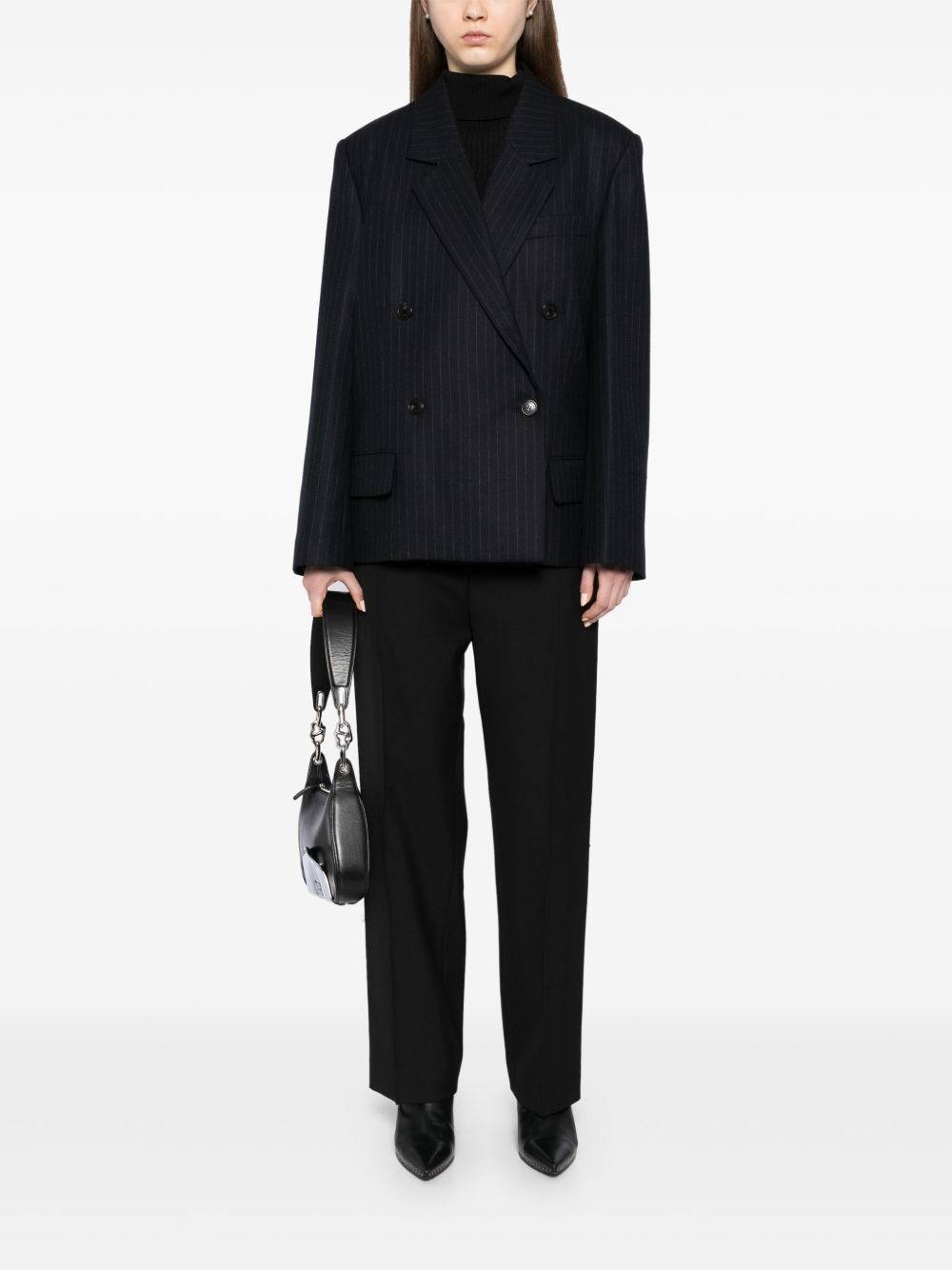 classic stripe blazer - 2