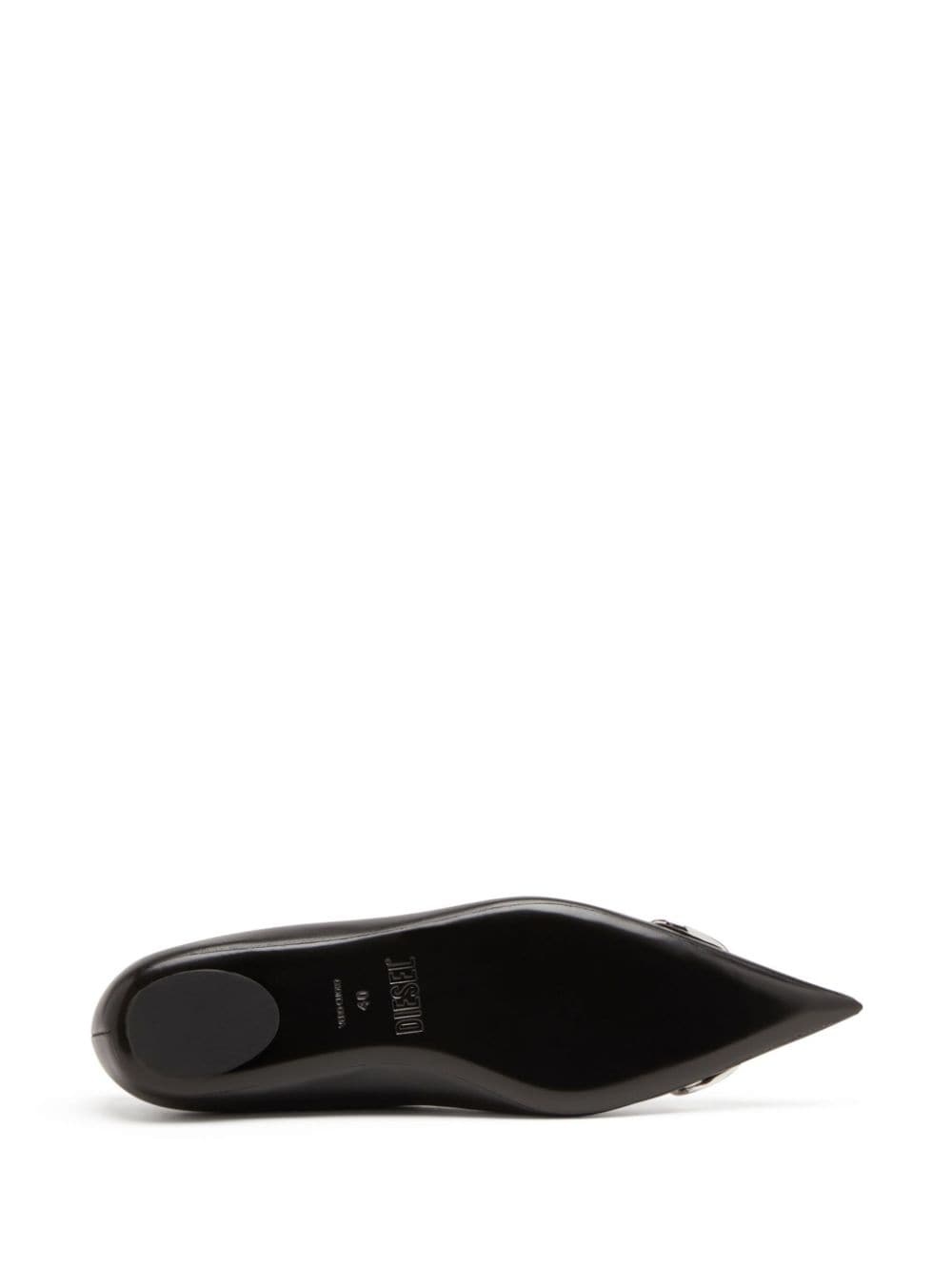 D-venus leather ballerina shoes - 4