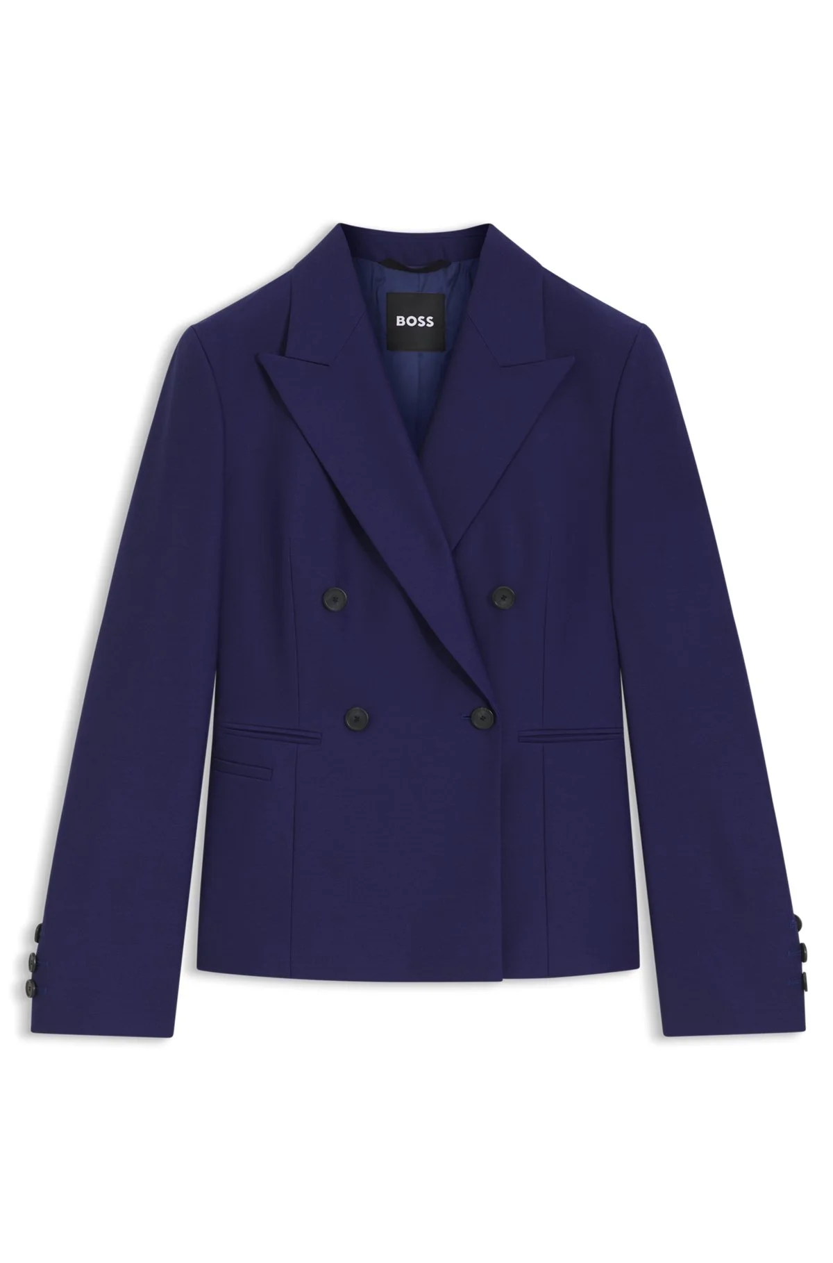 REGULAR-FIT BLAZER IN VIRGIN-WOOL TWILL - 1