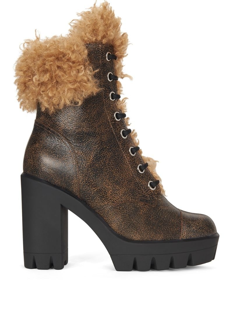 Tonix Winter shearling-trim boots - 1