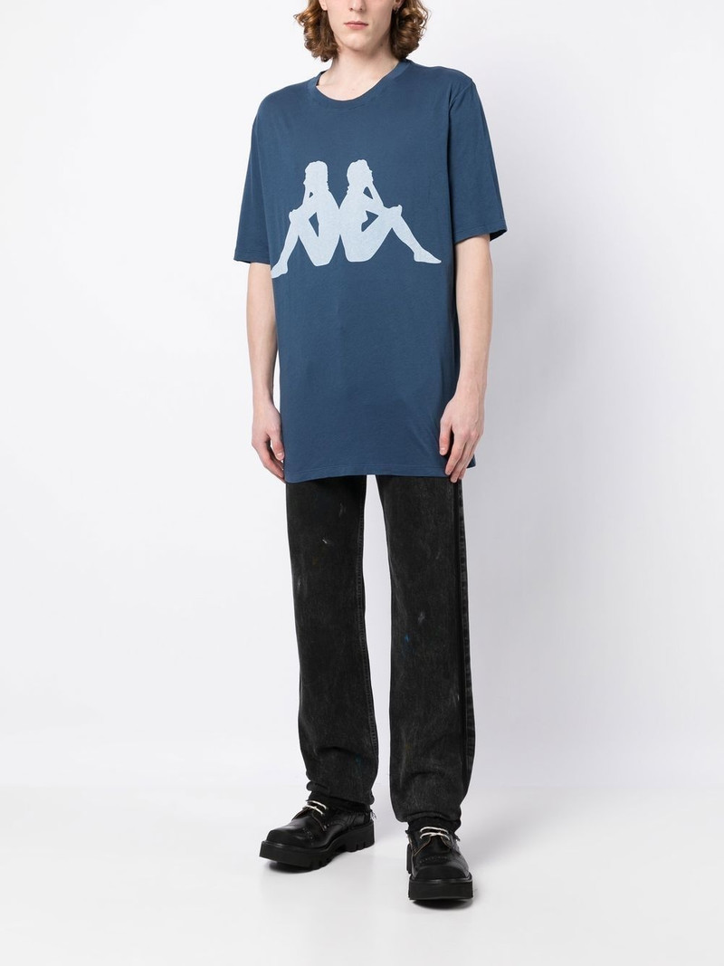 Faith Connexion x Kappa oversized T-shirt outlook