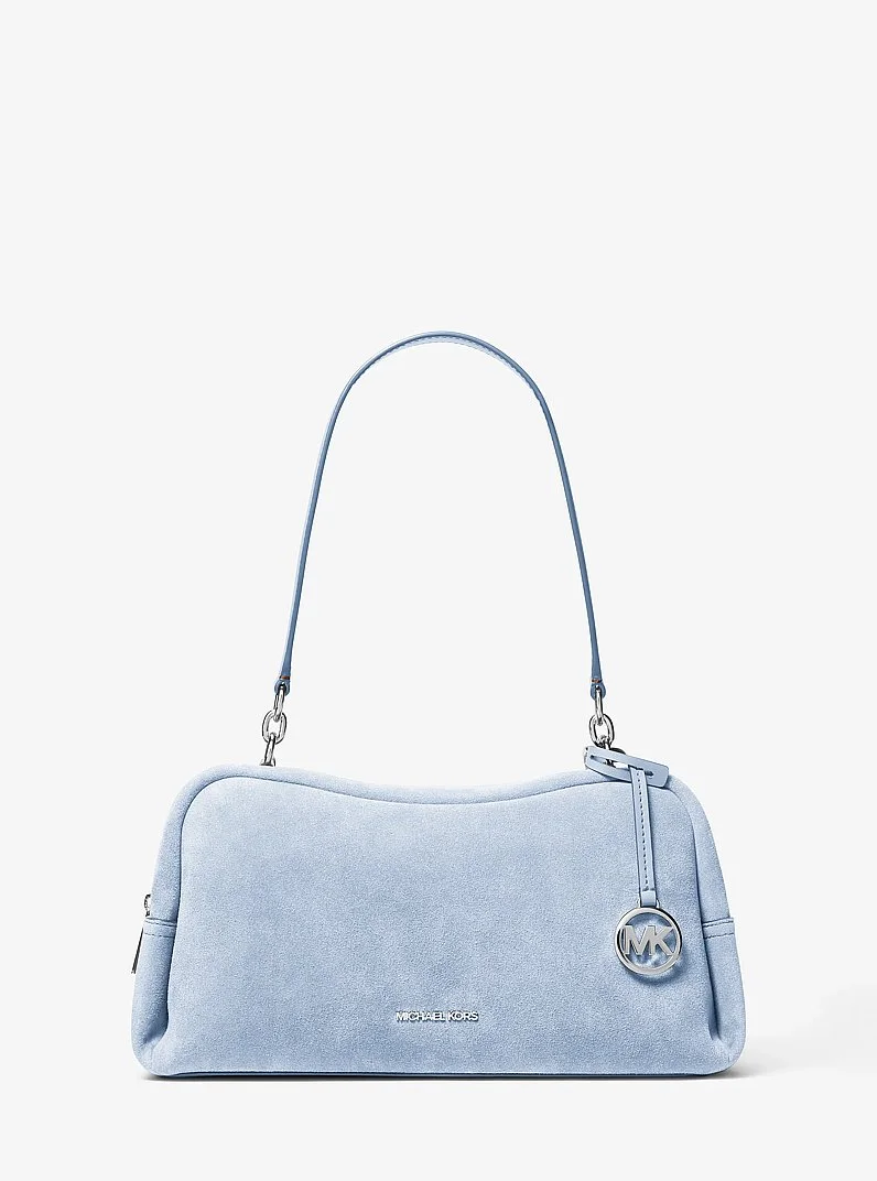 Cecily Medium Suede Shoulder Bag - 1