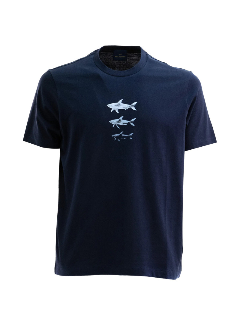 Paul & Shark Shark-print T-shirt 1