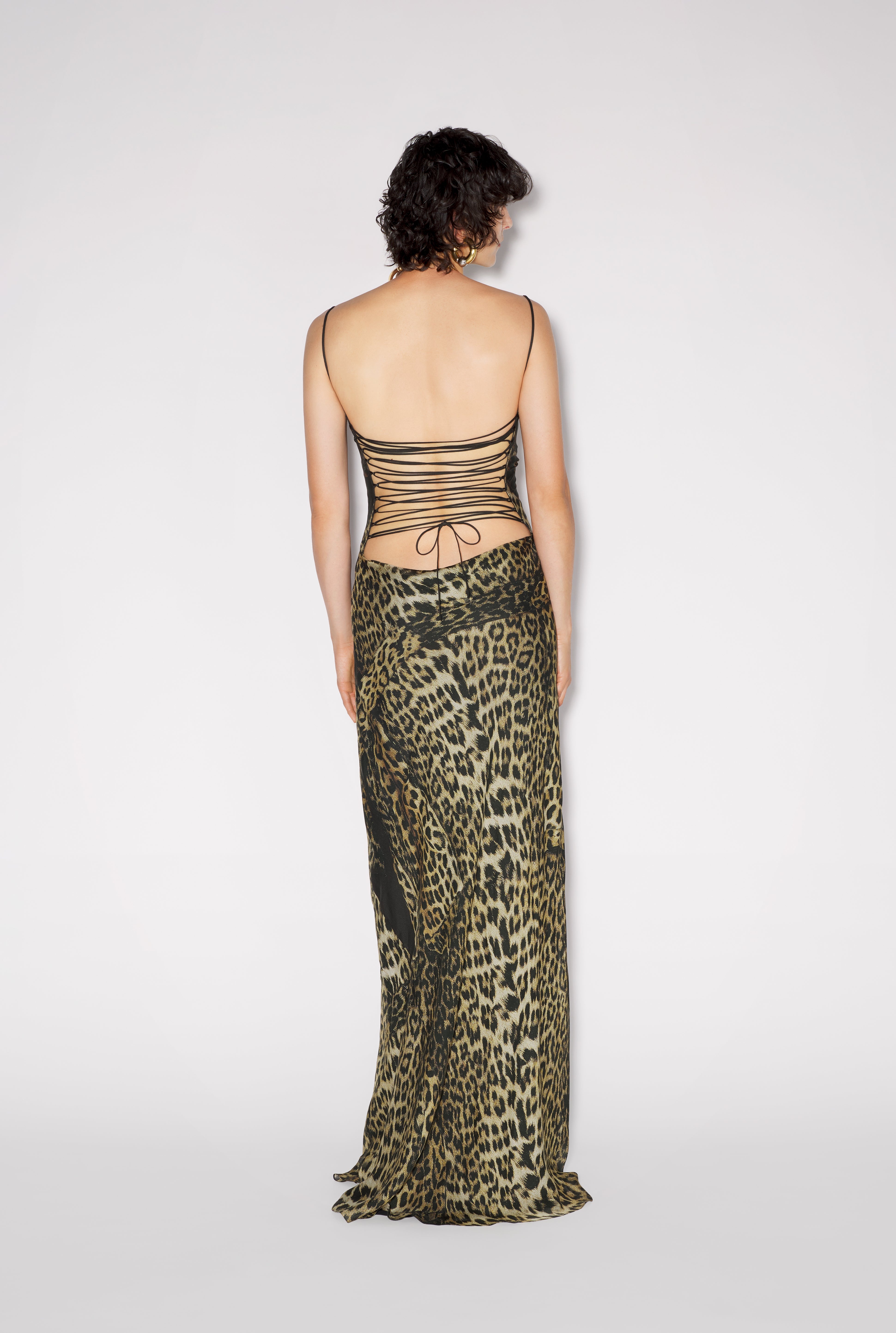 THE COWL-NECK LEOPARD DRESS - 3