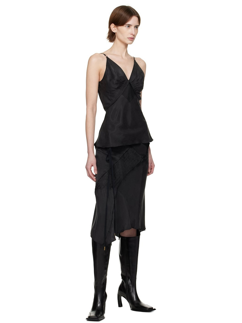 KNWLS Black Elisir Slip Tank Top outlook