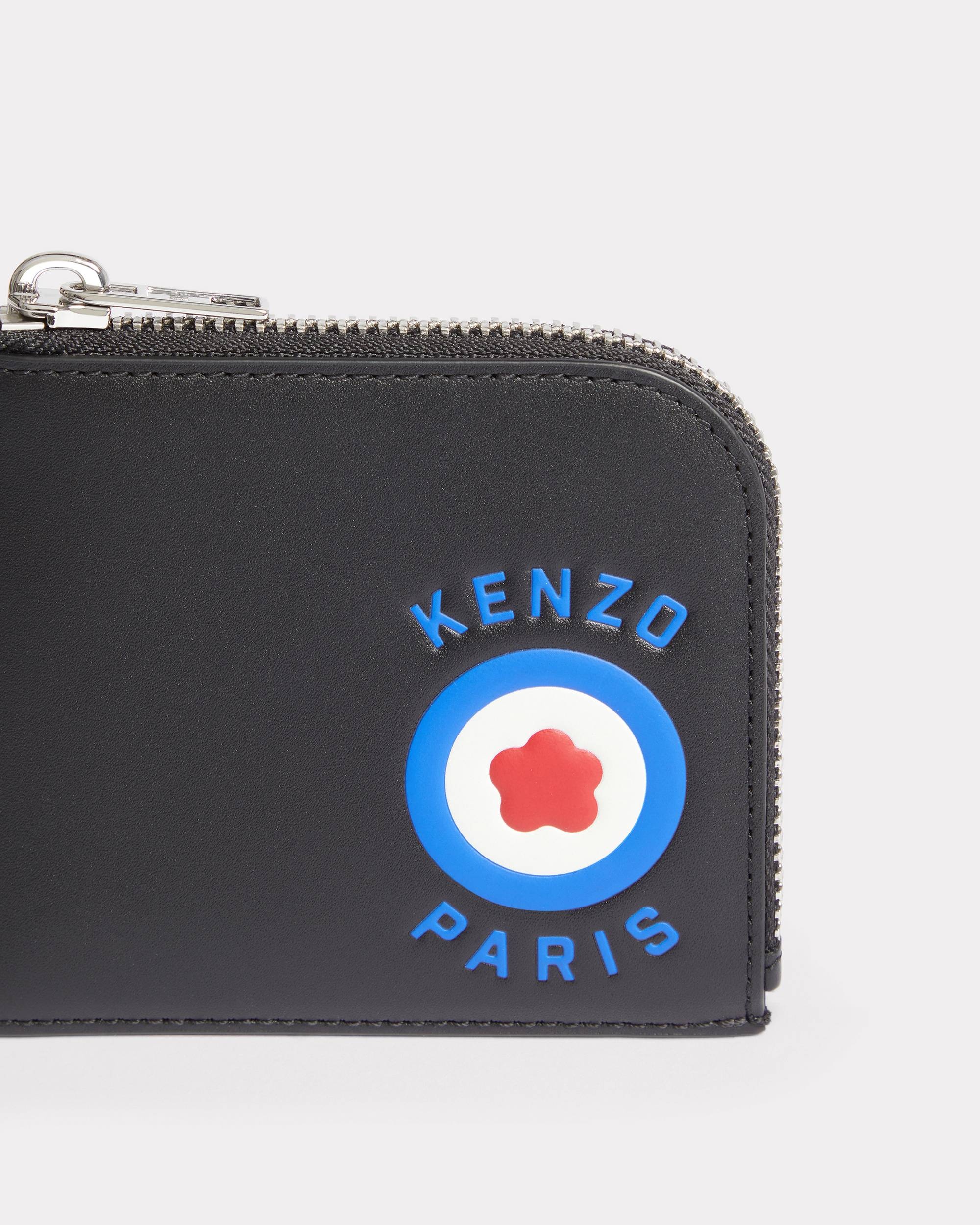'KENZO Target' zipped leather wallet - 3