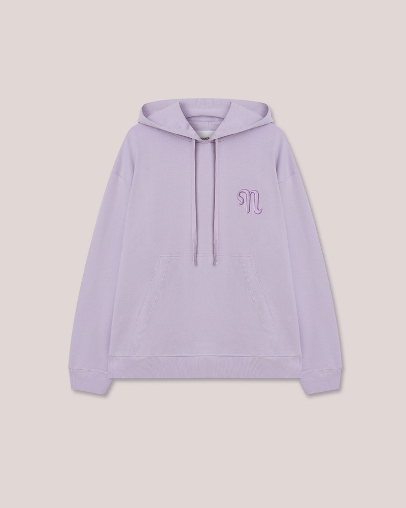 EVER - Organic cotton hoodie - Lilac 1