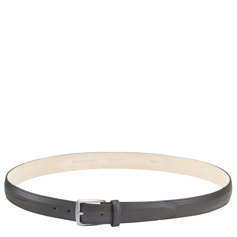 Végétal Men's belt Grey - Leather 1