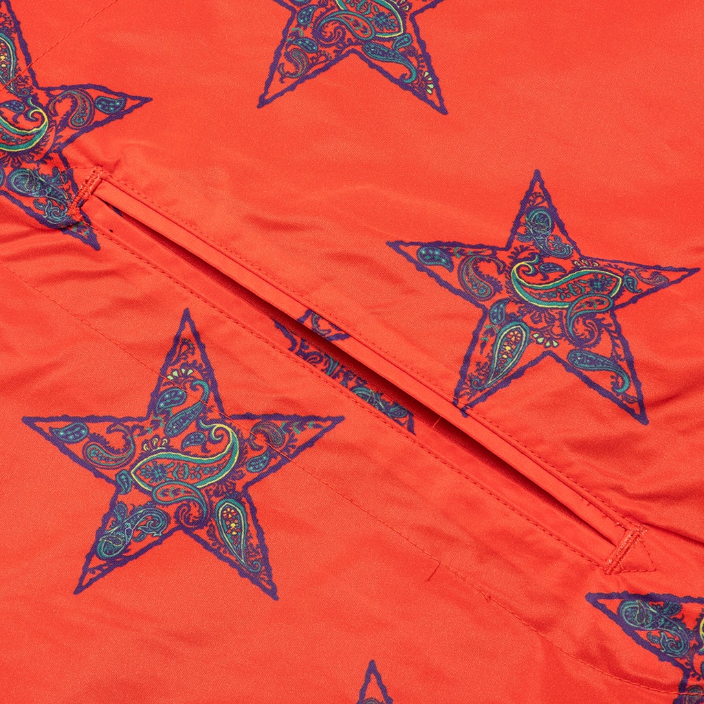 COACH JACKET - RED/STAR - 5