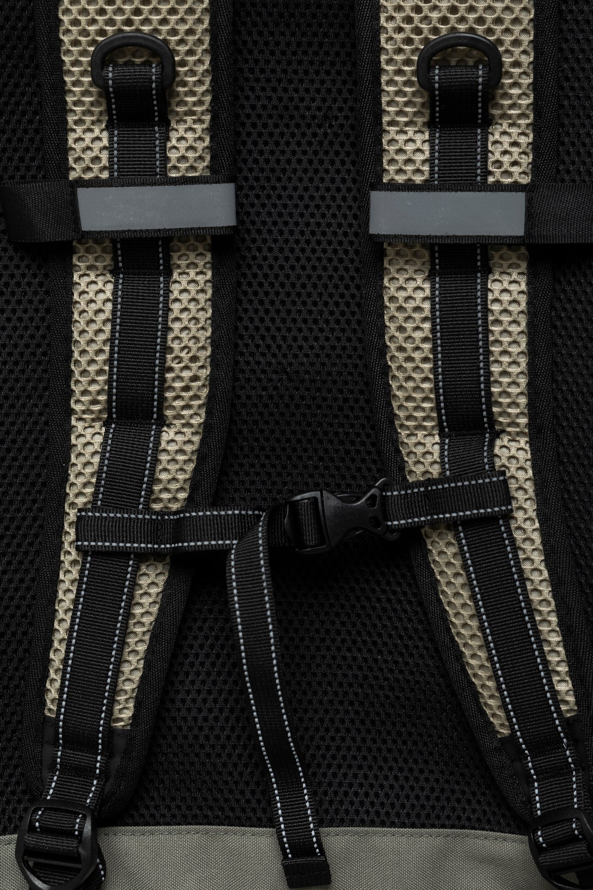 3D Mesh Backpack - Beige - 4