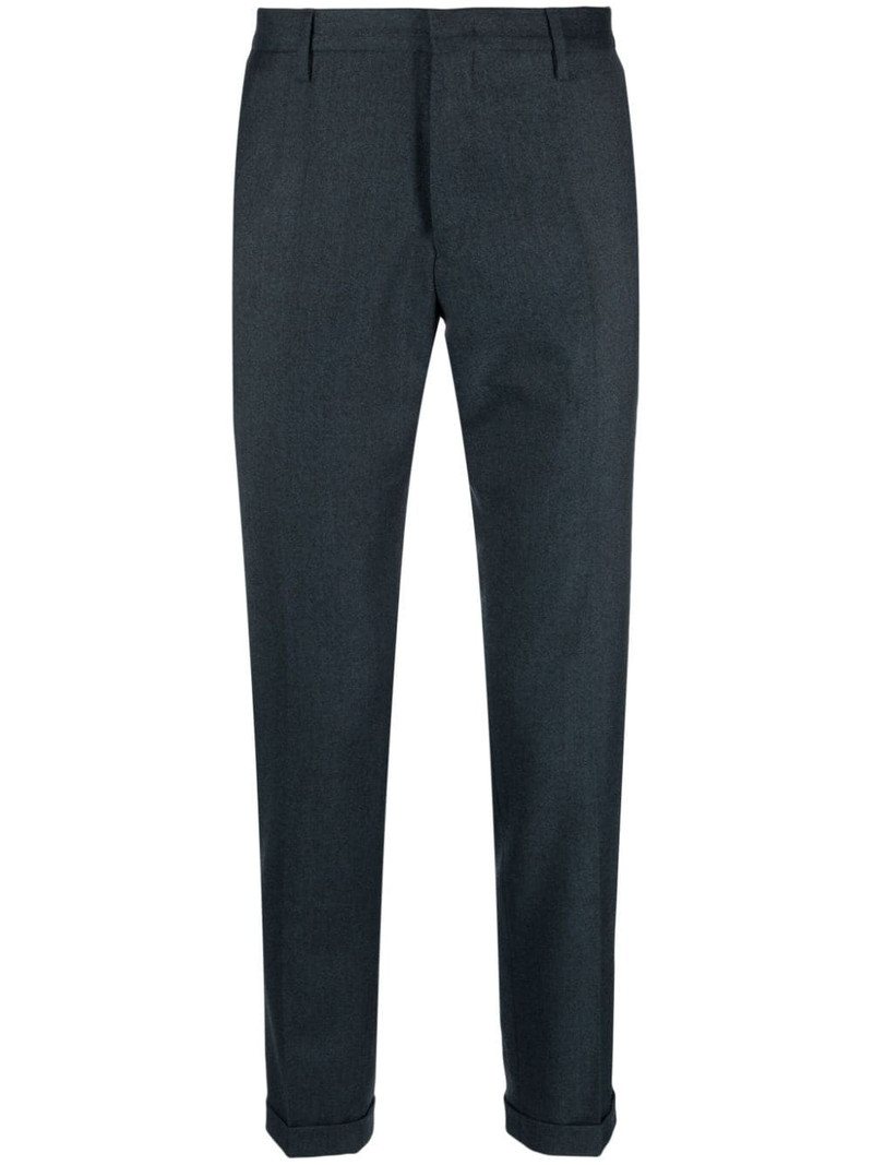 tapered-leg wool chinos 1