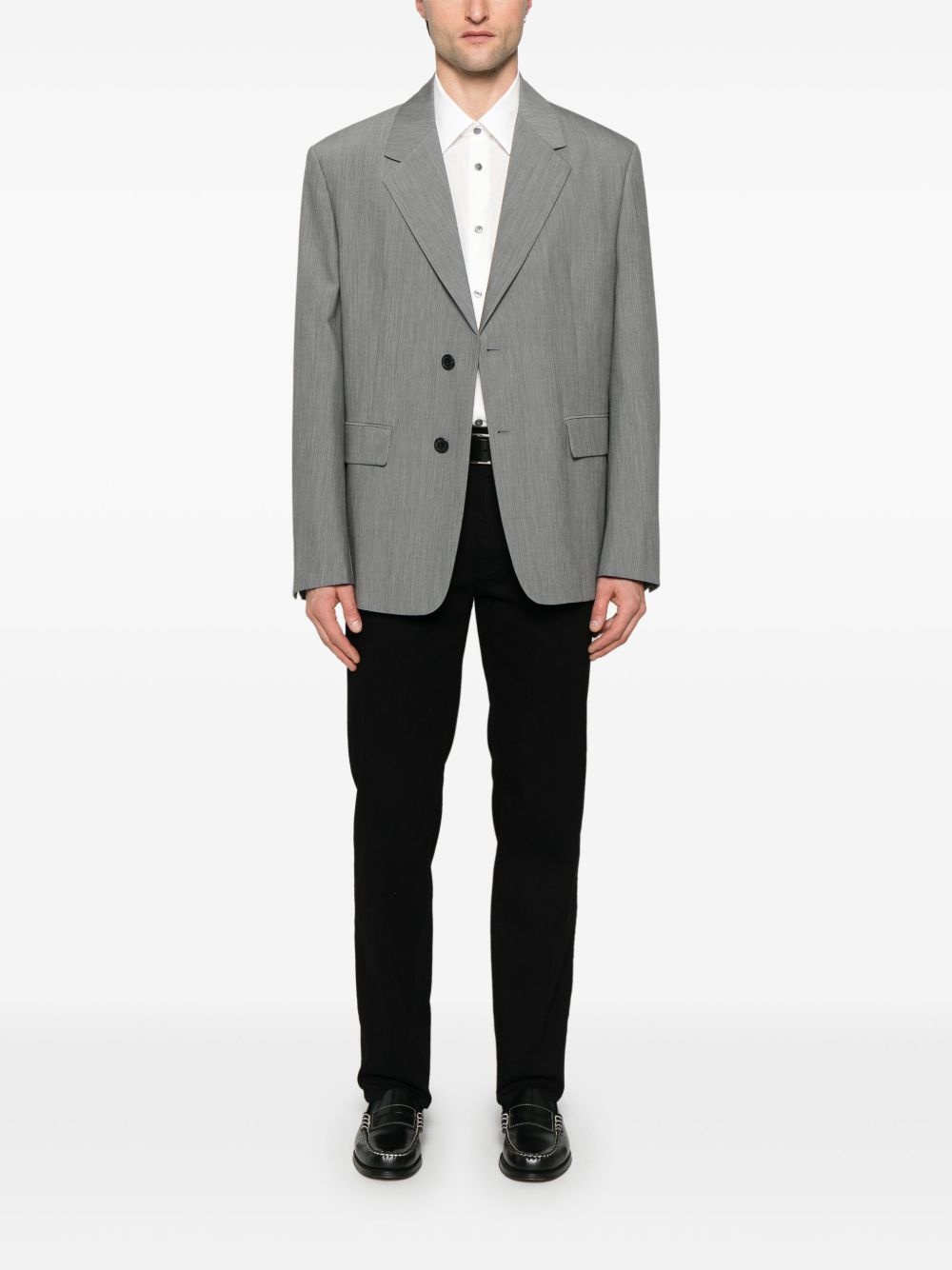 logo-jacquard shirt - 2