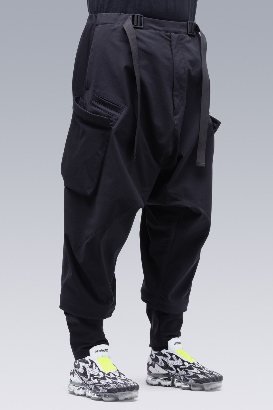 P30A-DS schoeller® Dryskin™ Ultrawide Drawcord Cargo Trouser Black - 56