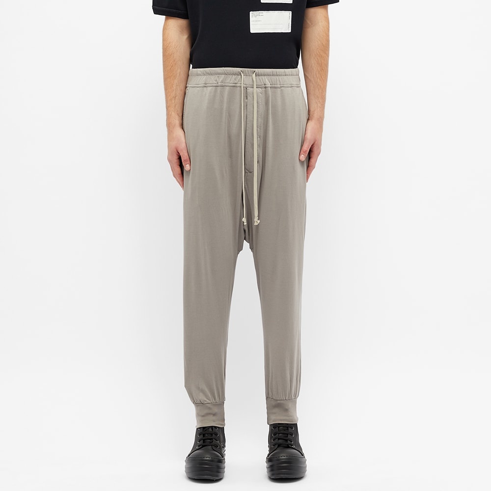 Rick Owens DRKSHDW Lightweight Jersey Prisoner Drawstring Pant - 3