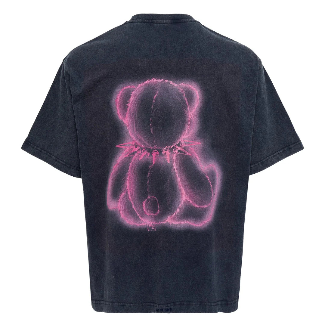 Navy Teddy T-Shirt - 2