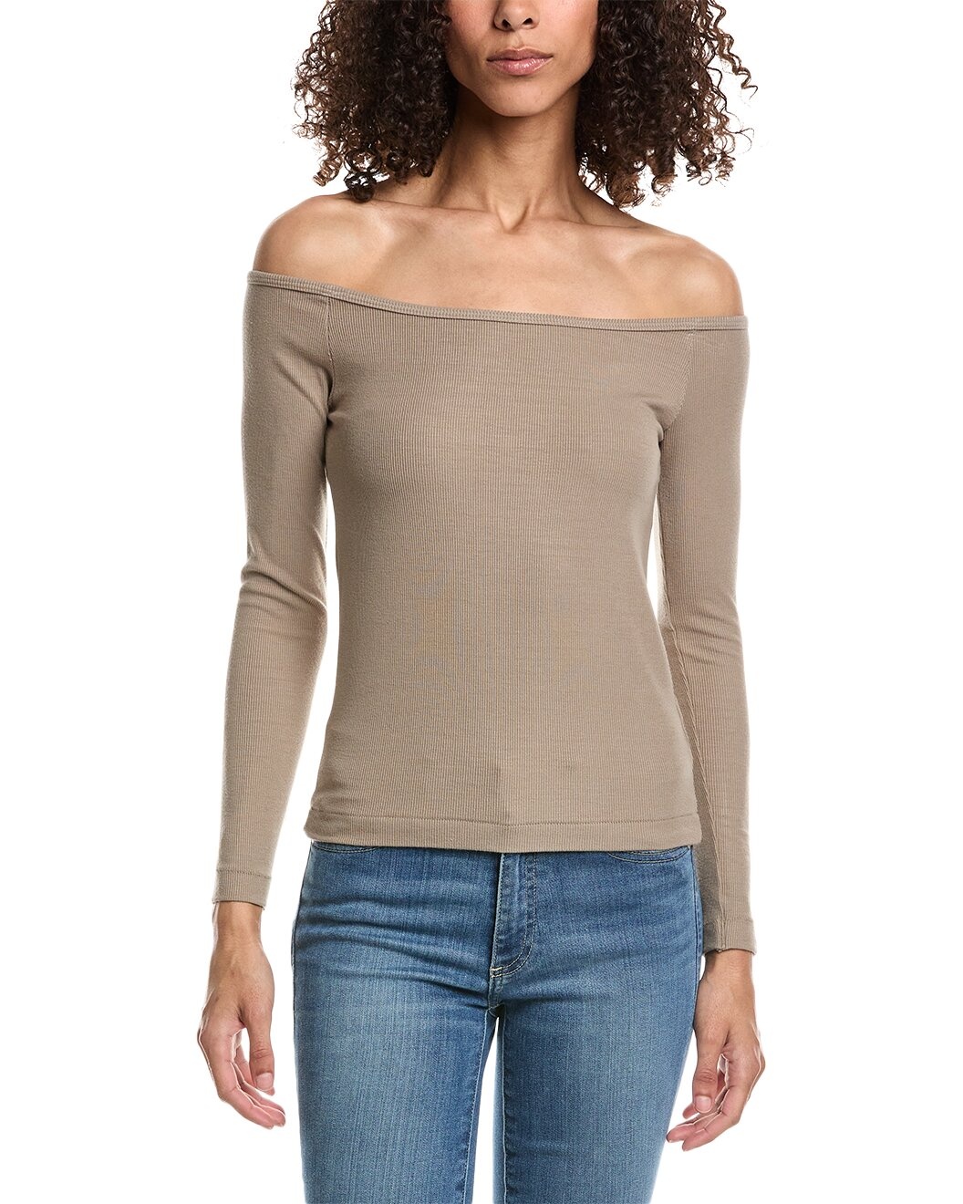 John Elliott Gemini Rib Top - 1