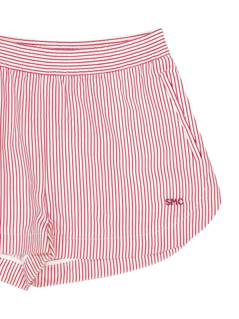 striped silk shorts - 3