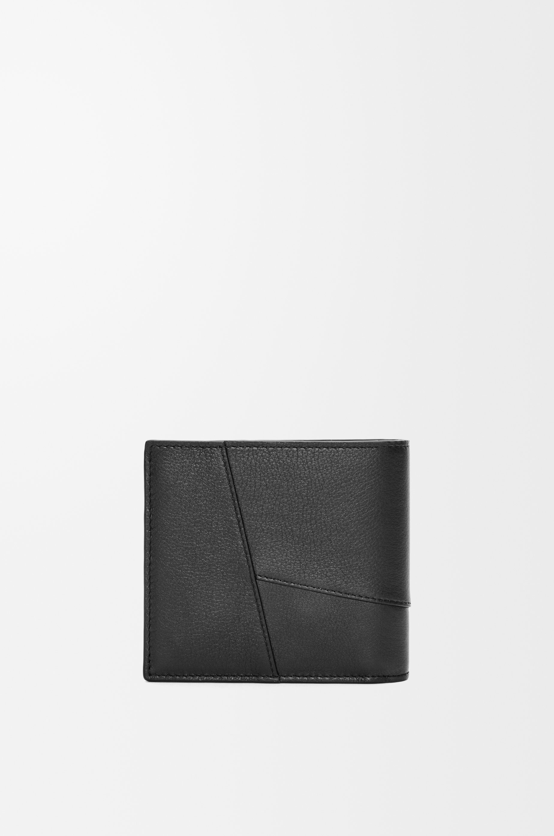 Puzzle bifold wallet in classic calfskin - 4