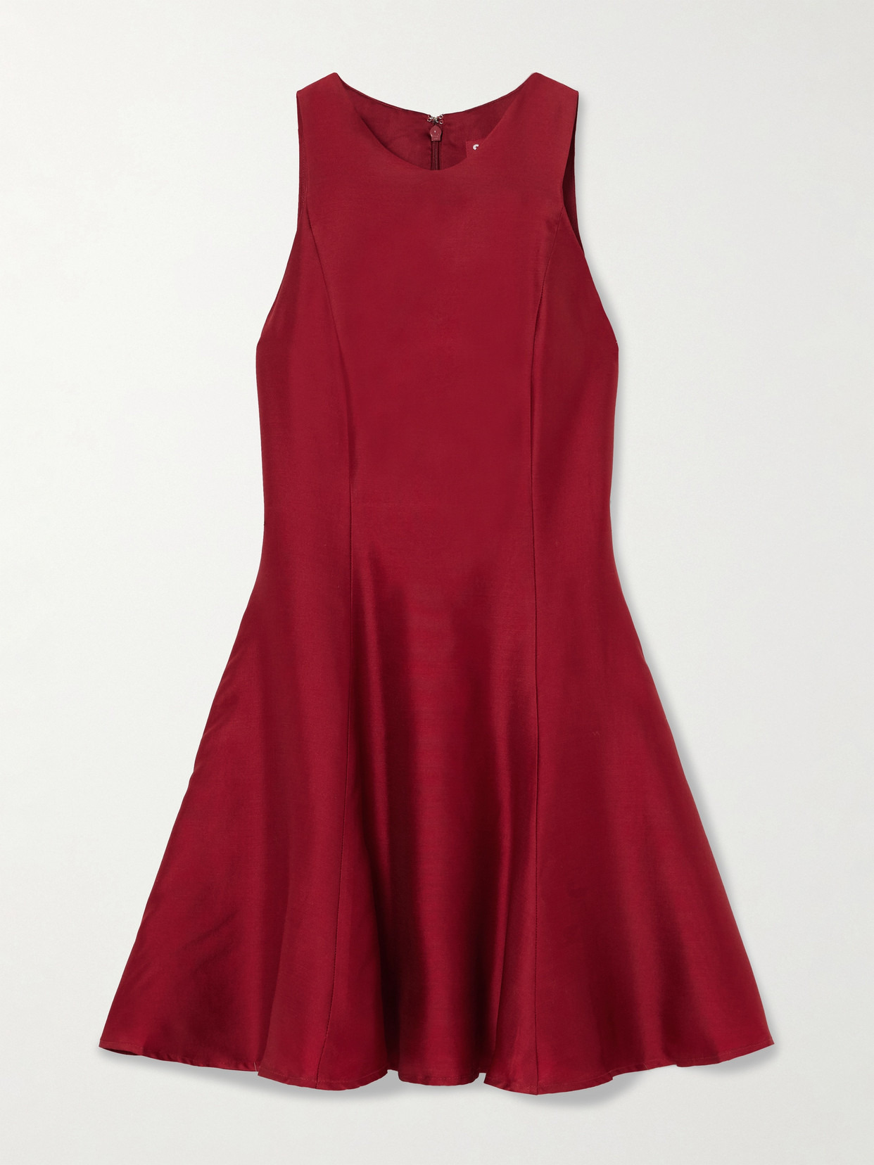 Heike Paneled Faille Mini Dress - 1