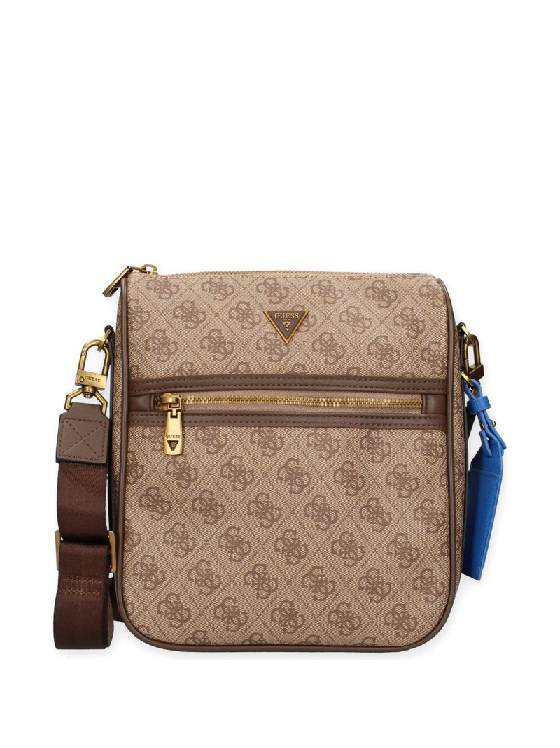 Milano 4G monogram-pattern logo-plaque messenger bag 1
