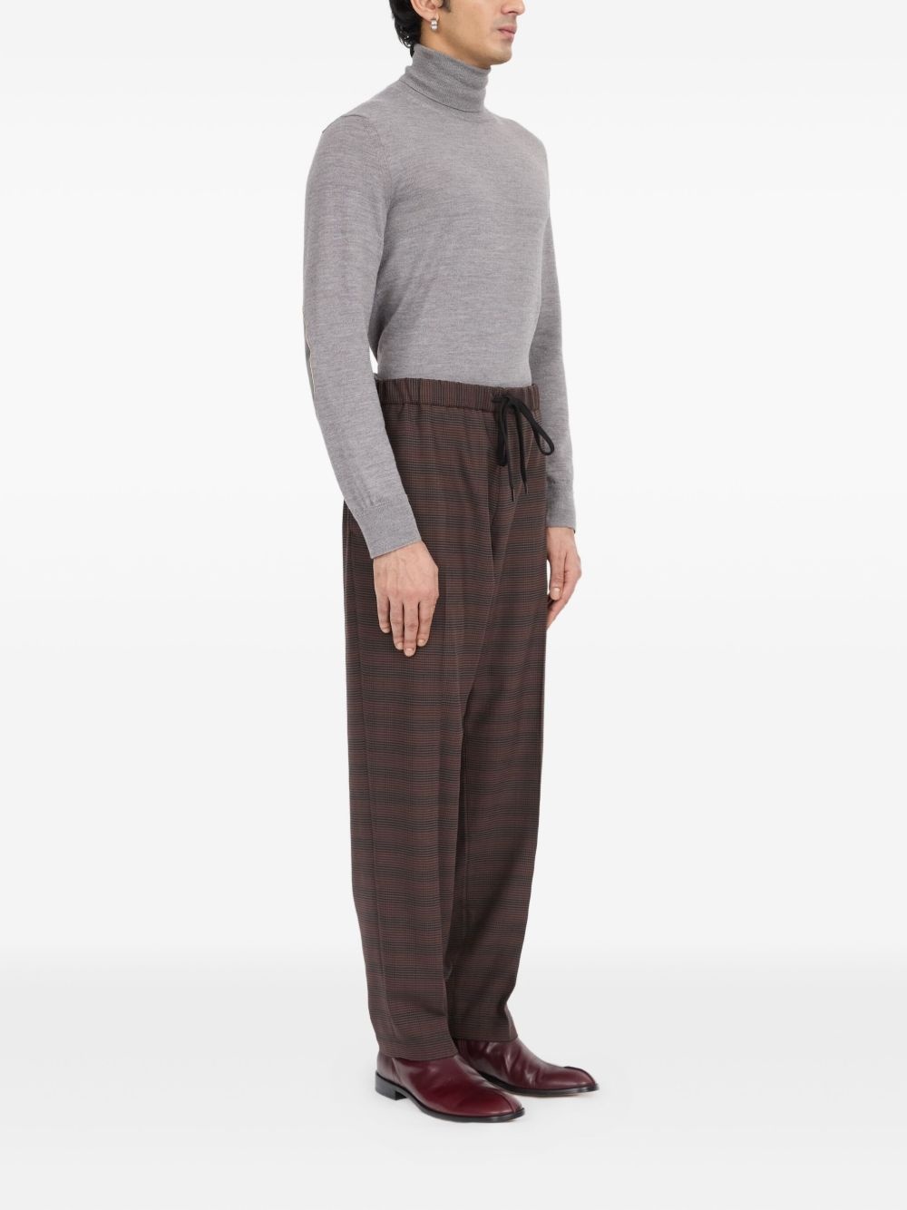 checked trousers - 3