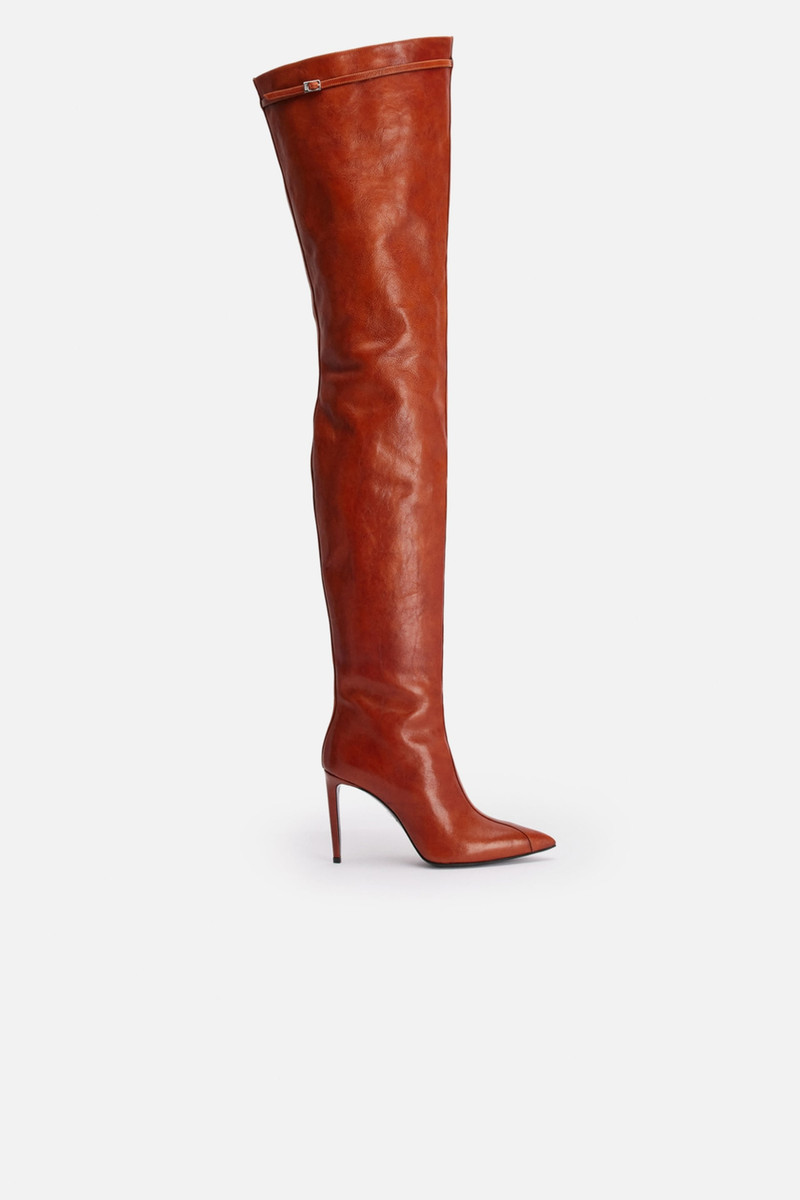 Buckled Over The Knee Boots 1