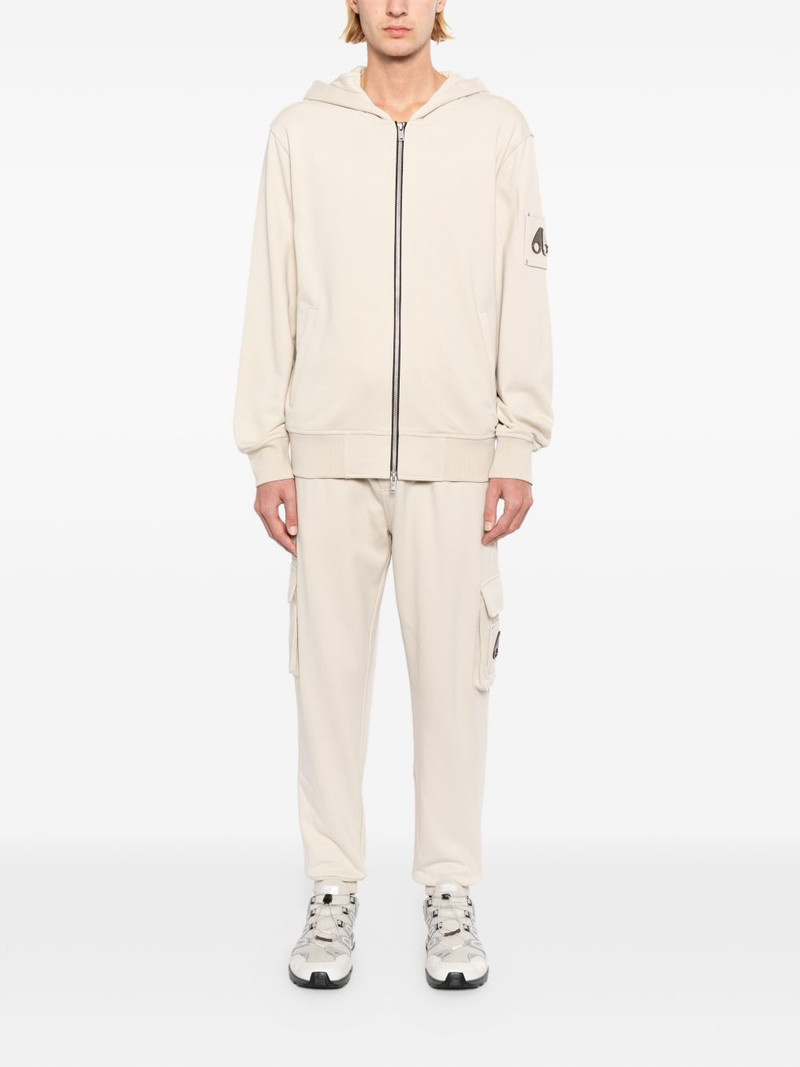 MOOSE KNUCKLES Hartsfield zip-up hoodie outlook