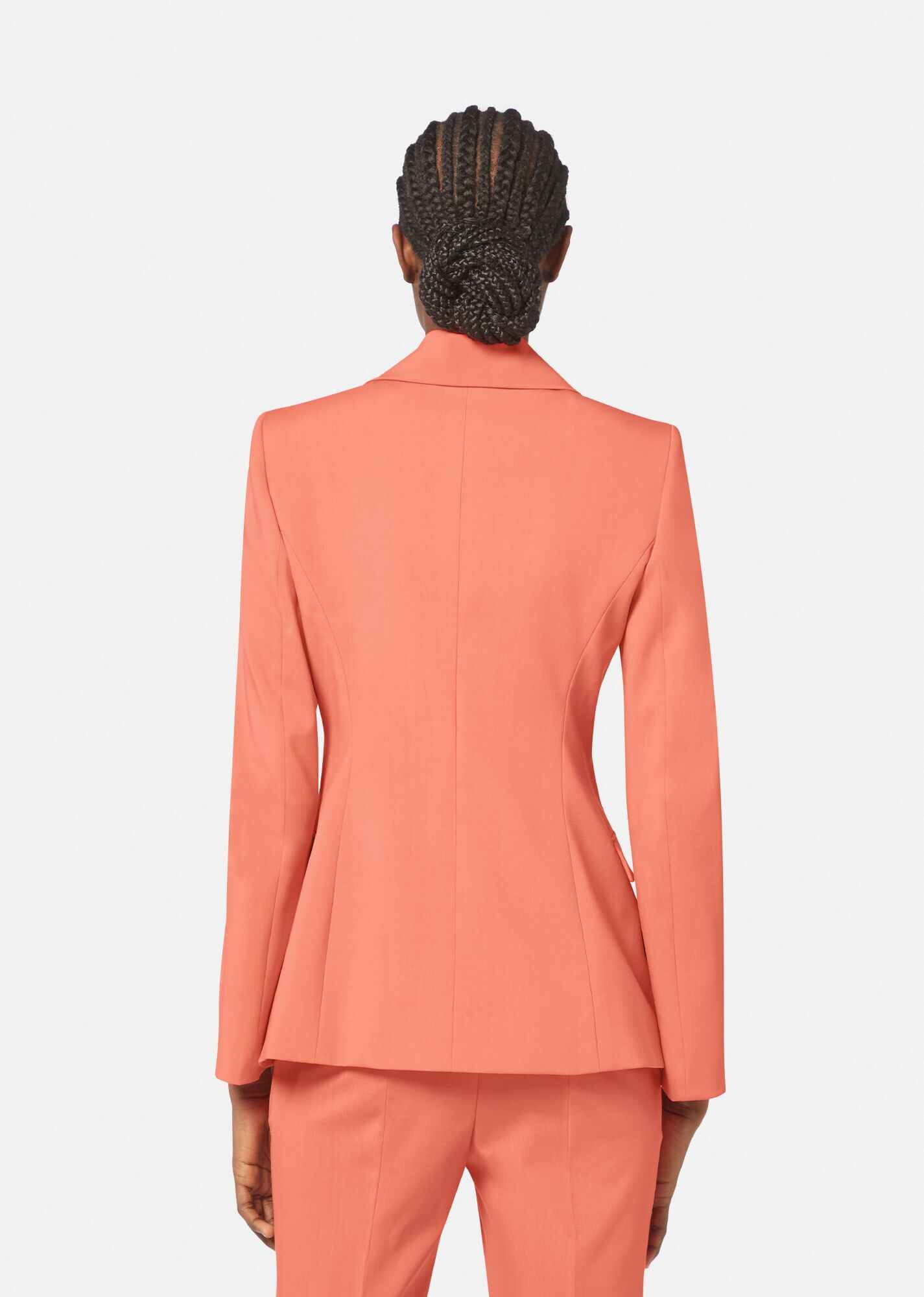 Medusa Wool Double-Breasted Blazer - 3