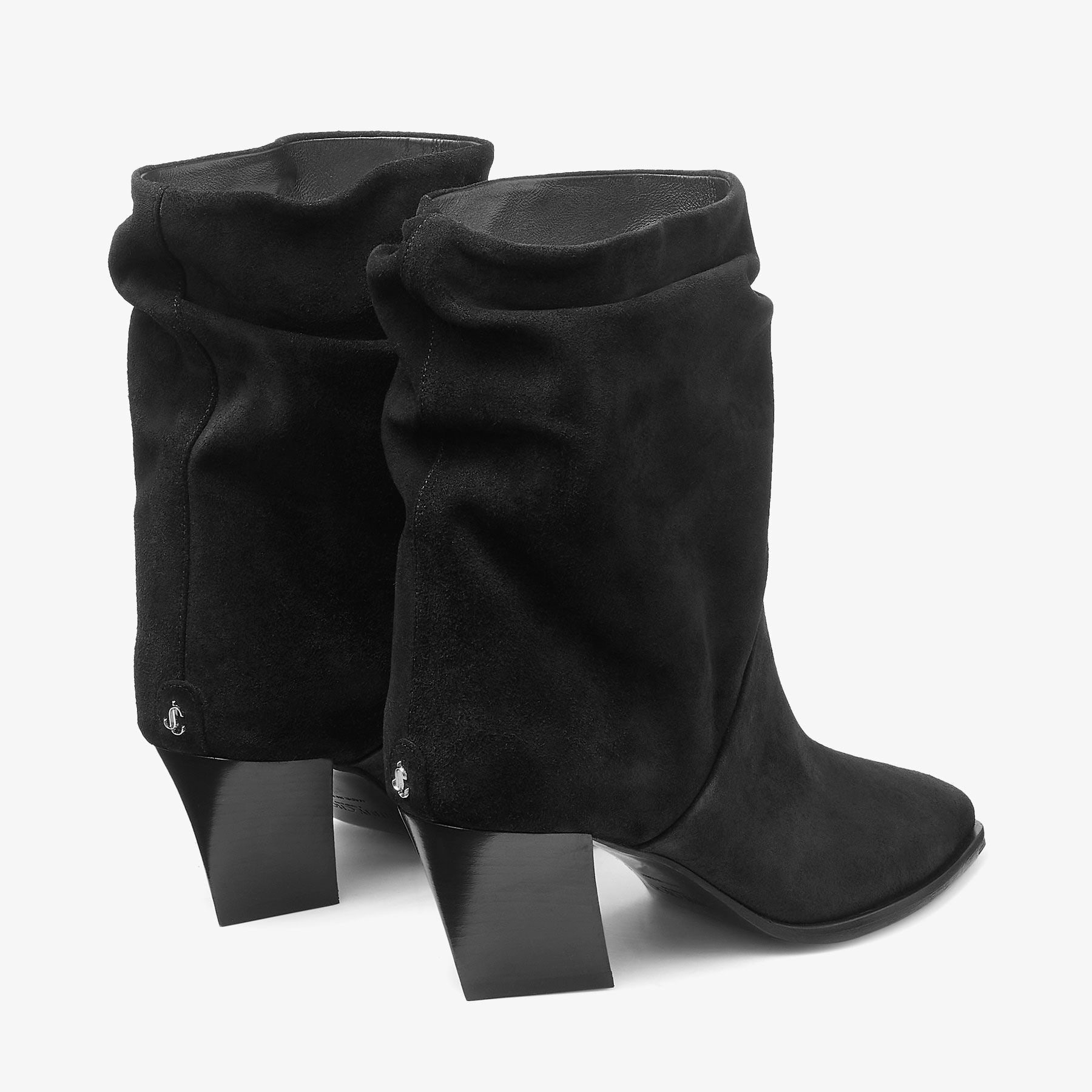 Hart Ankle Boot 60
Black Velvet Suede Ankle Boots - 4
