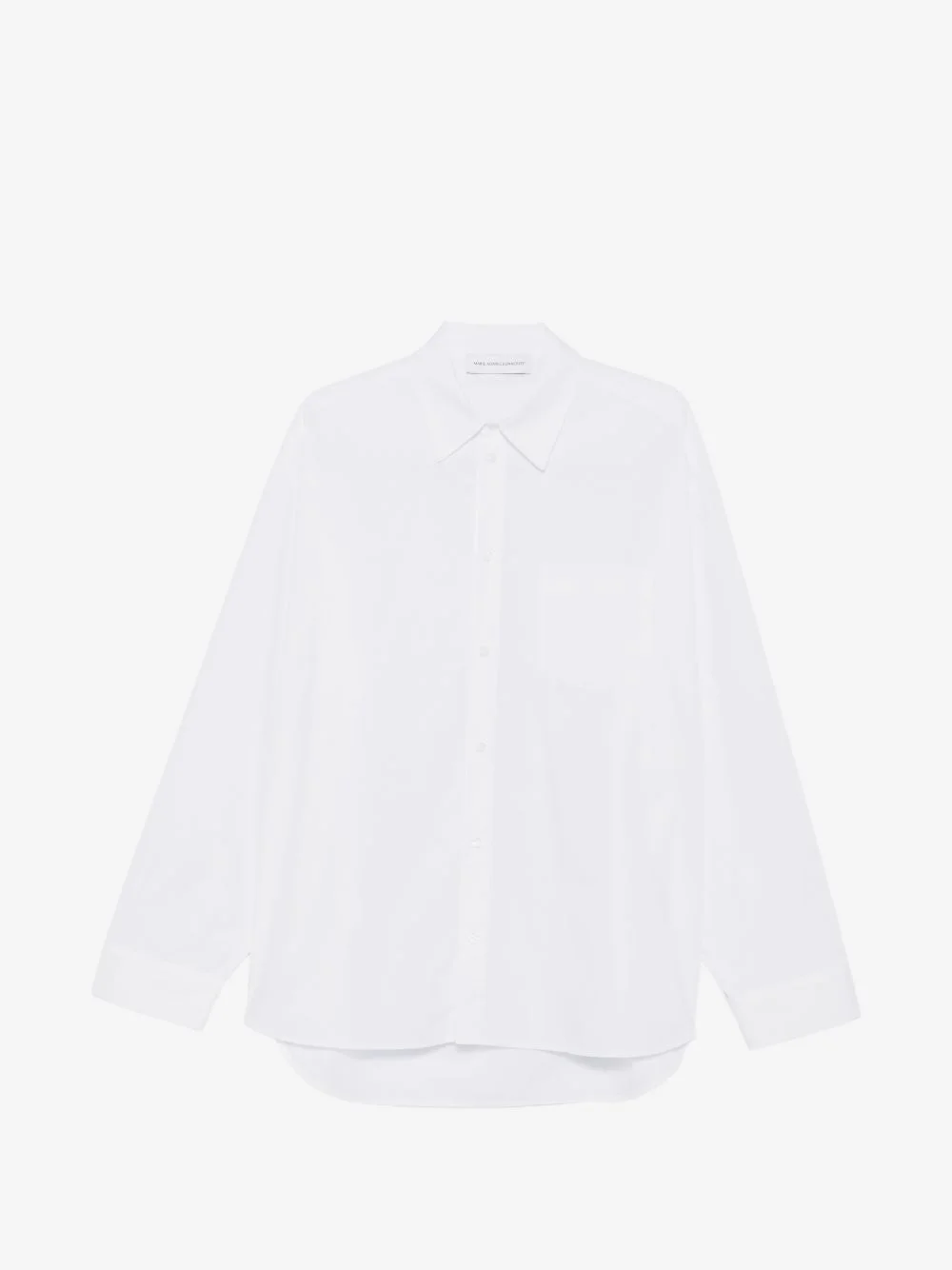 oversized chest-pocket shirt - 1
