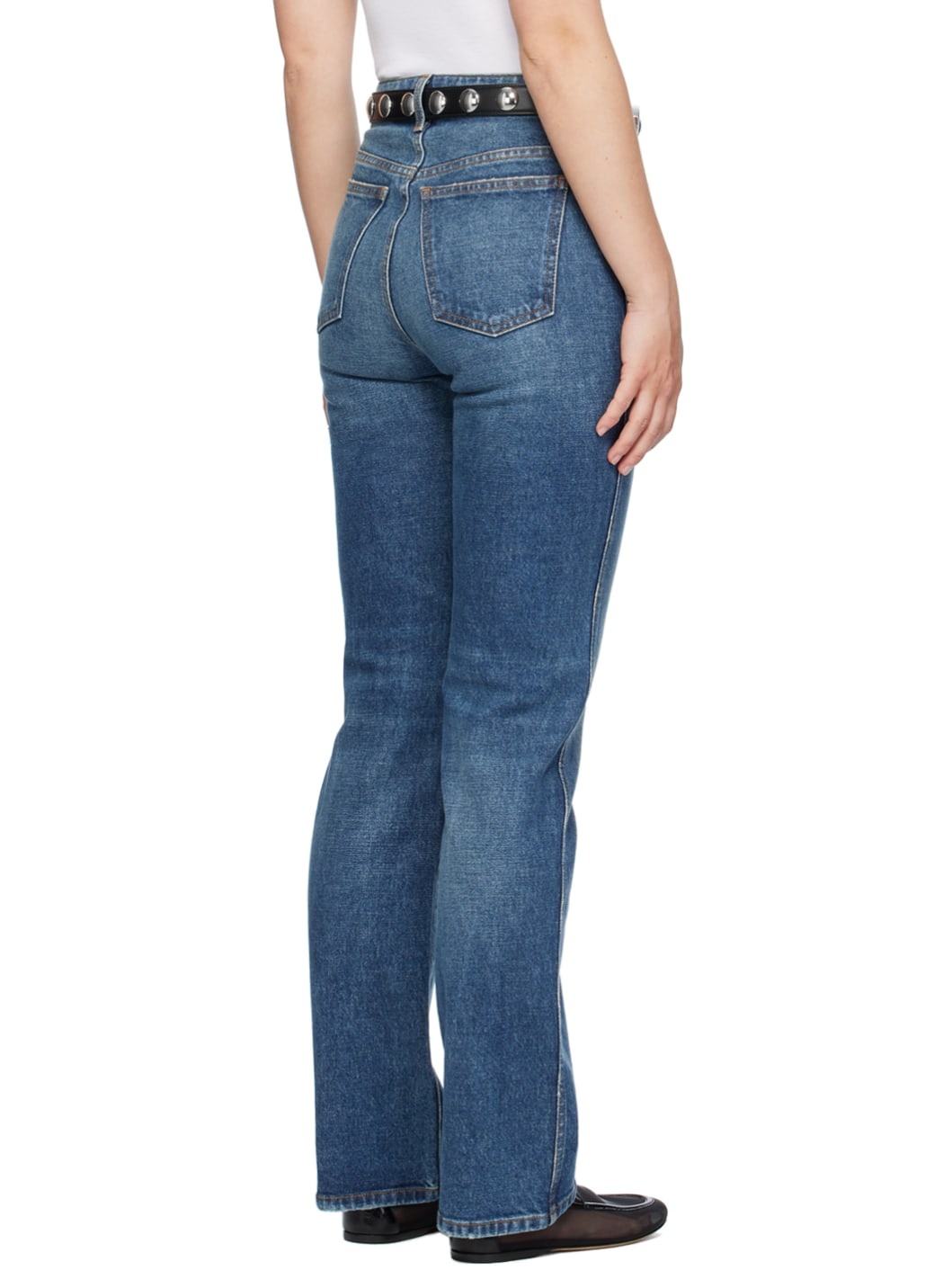 Blue 'The Danielle' Stretch Jeans - 3