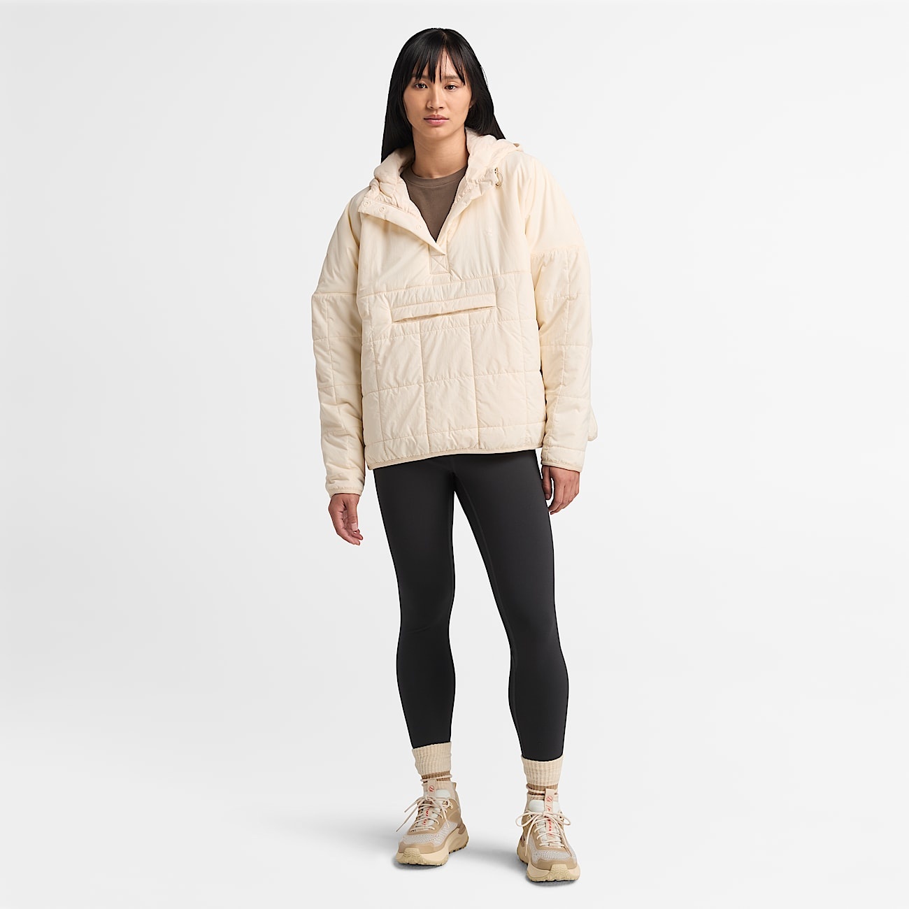 Women's Lightweight Insulated Anorak Jacket - 3