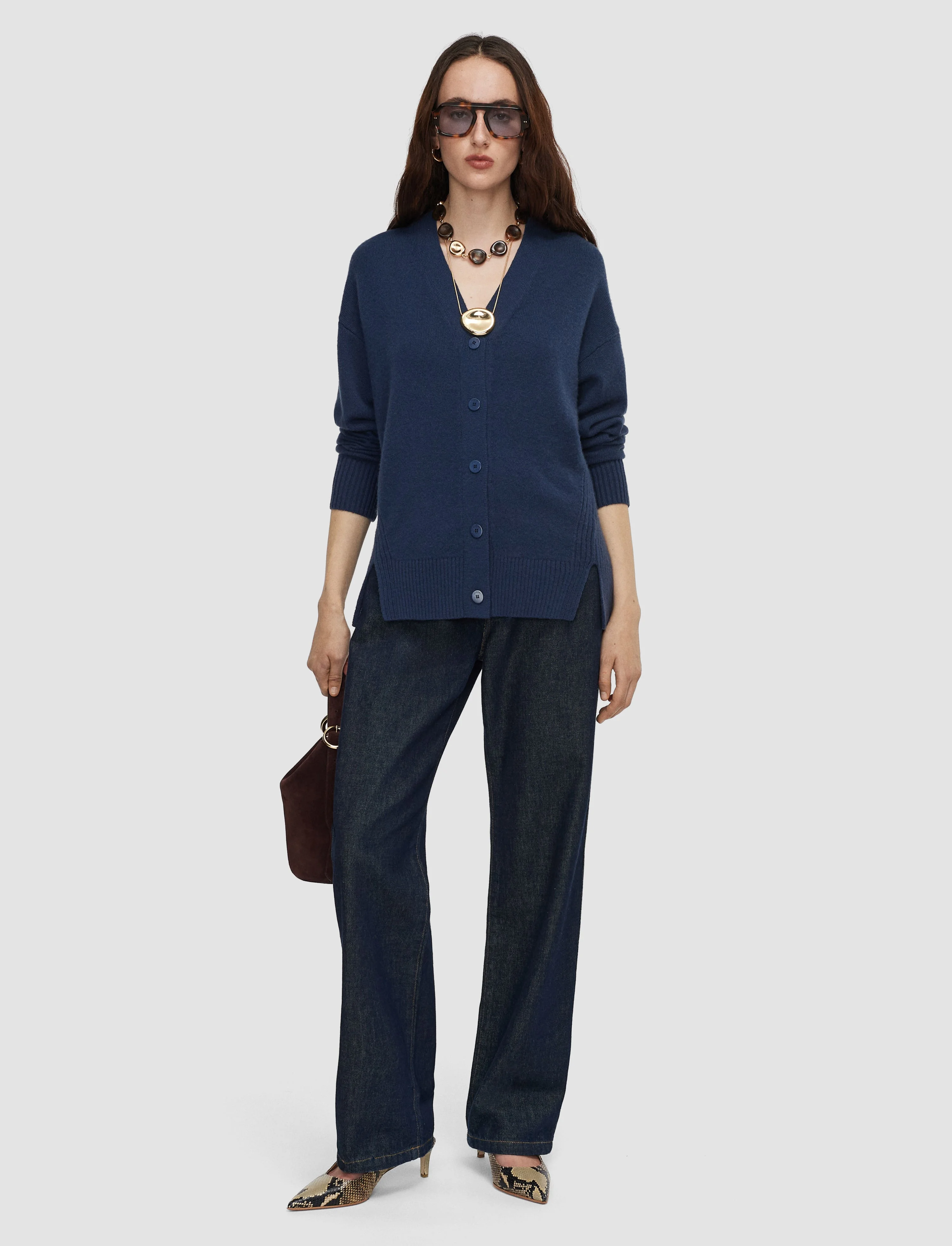 Beata Cloud Cashmere Cardigan - 1