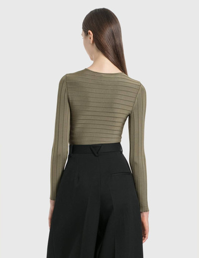 Dion Lee Central Braid Long Sleeve Top outlook