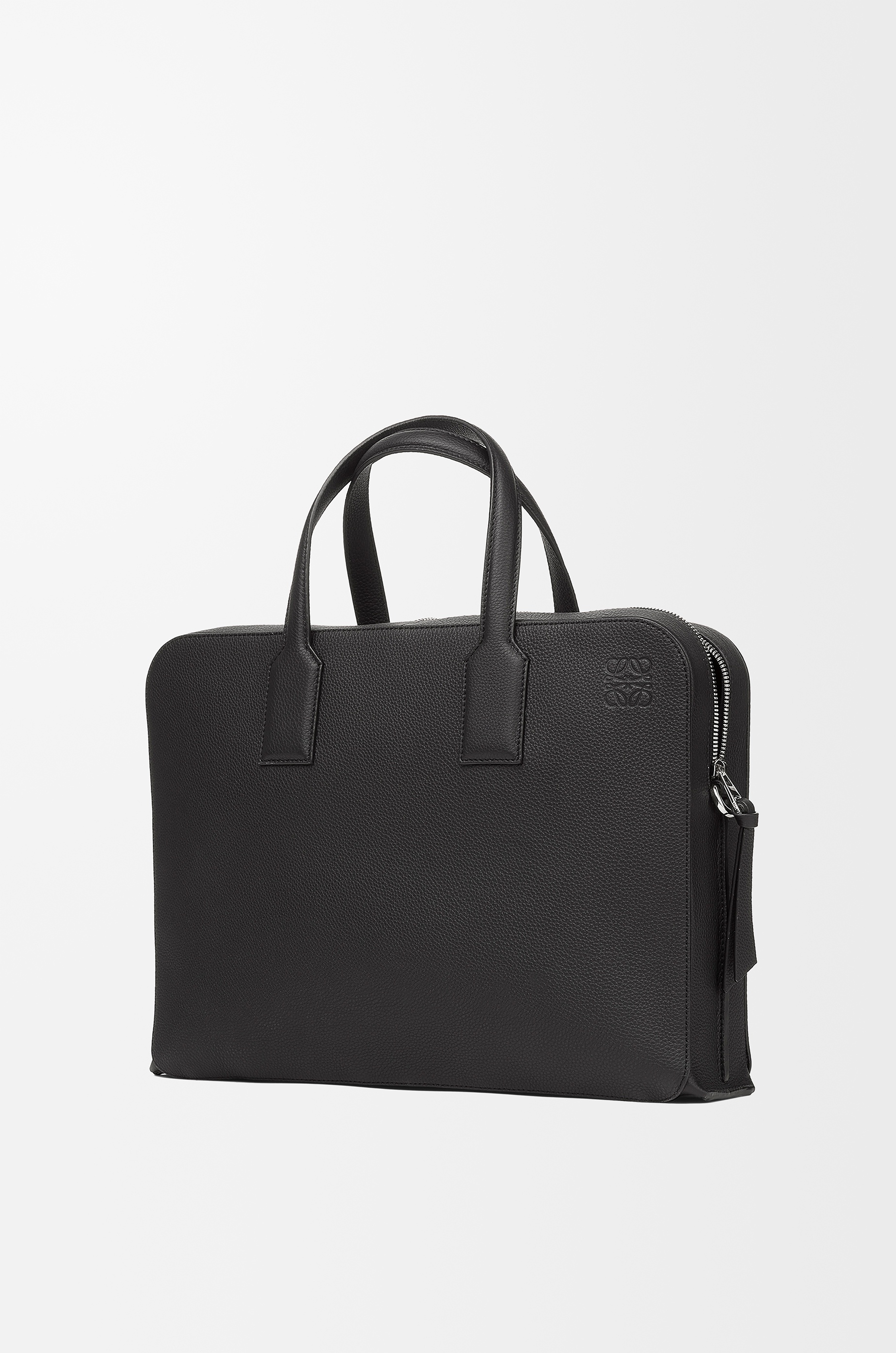 Goya thin briefcase in soft grained calfskin - 2