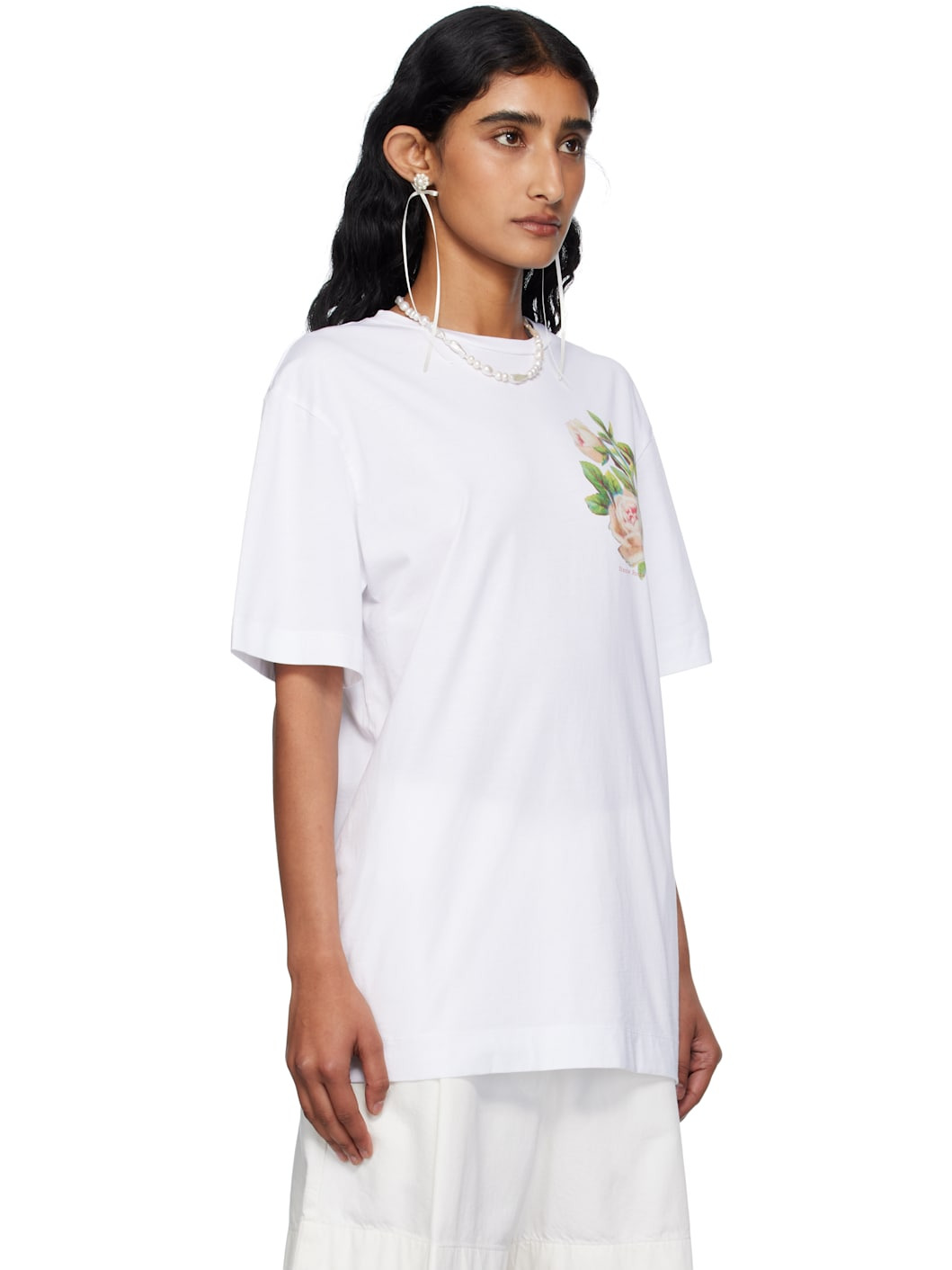 White Rose Bouquet T-shirt - 2