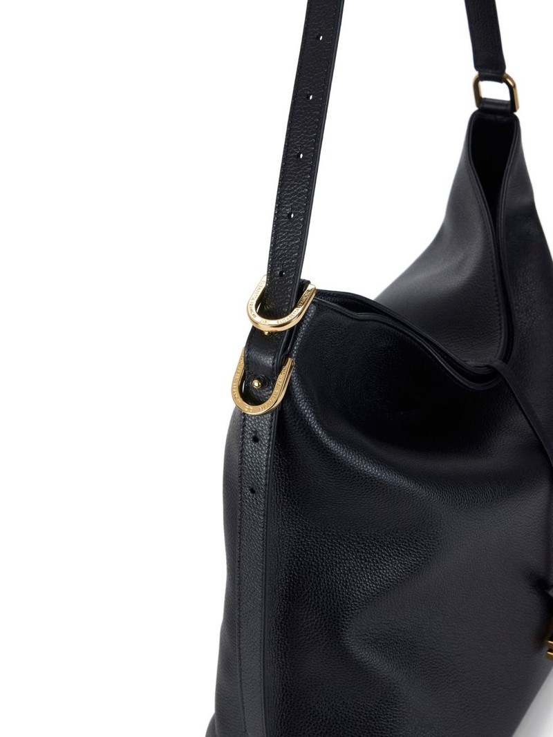 Boulevard leather shoulder bag 4