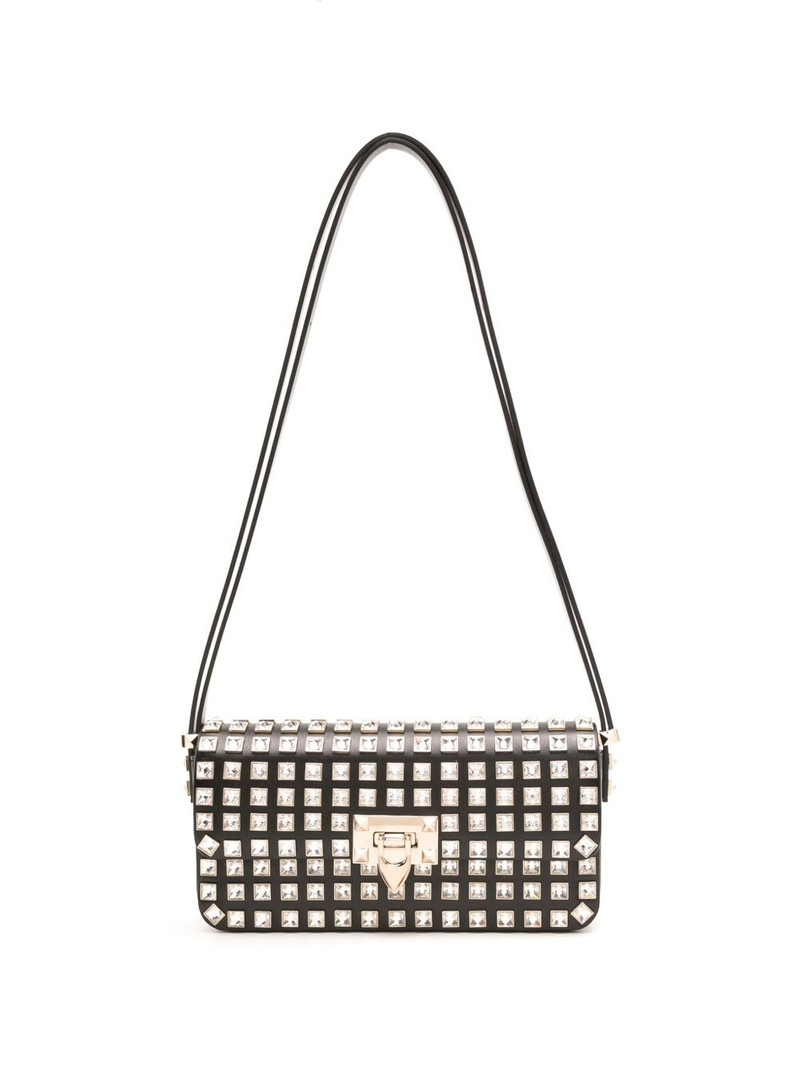 Rockstud E/W leather shoulder bag 1